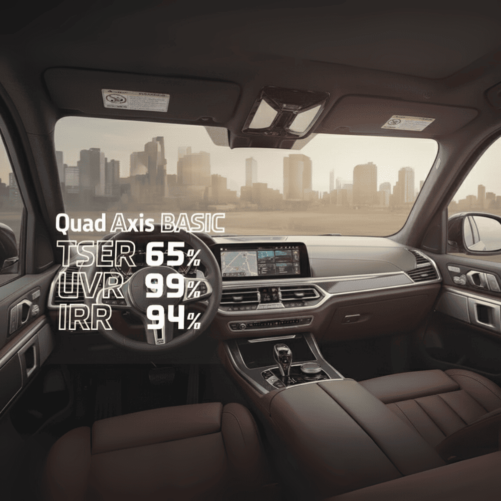 Basic Thermal Tint for Big Cars