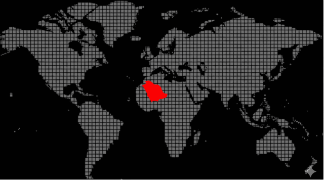 QUAD AXIS Footer main page map